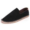 Espadrilles Women Shoes Patchwork Slip on Summer Shoes Men Loafers Breathable Canvas Shoes Jute Wrapped Shoes Unisex Outwear