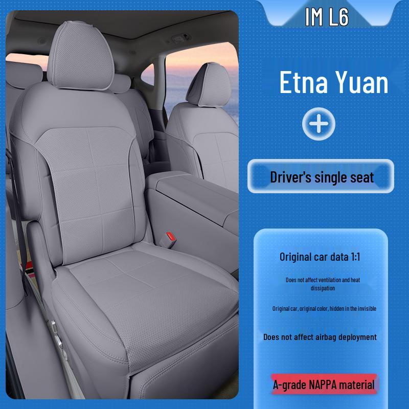 Zhiji L6 All-Season Seat Covers: Breathable, Fully Enclosed, Universal Fit for 26 Models Zhiji LS6 Specific