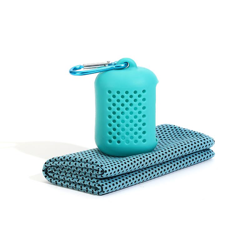 Portable Quick Dry Cold Feeling Cooling Towel For Sports Fitness Yoga