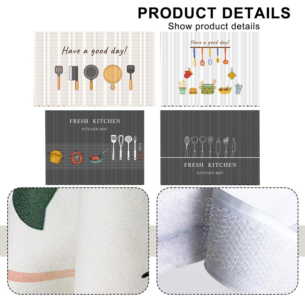 Cabinet Cover Curtain Kitchen Dust Curtain Non Perforated Cabinet Dust Oil Fume Curtain Household Furniture Short Curtains