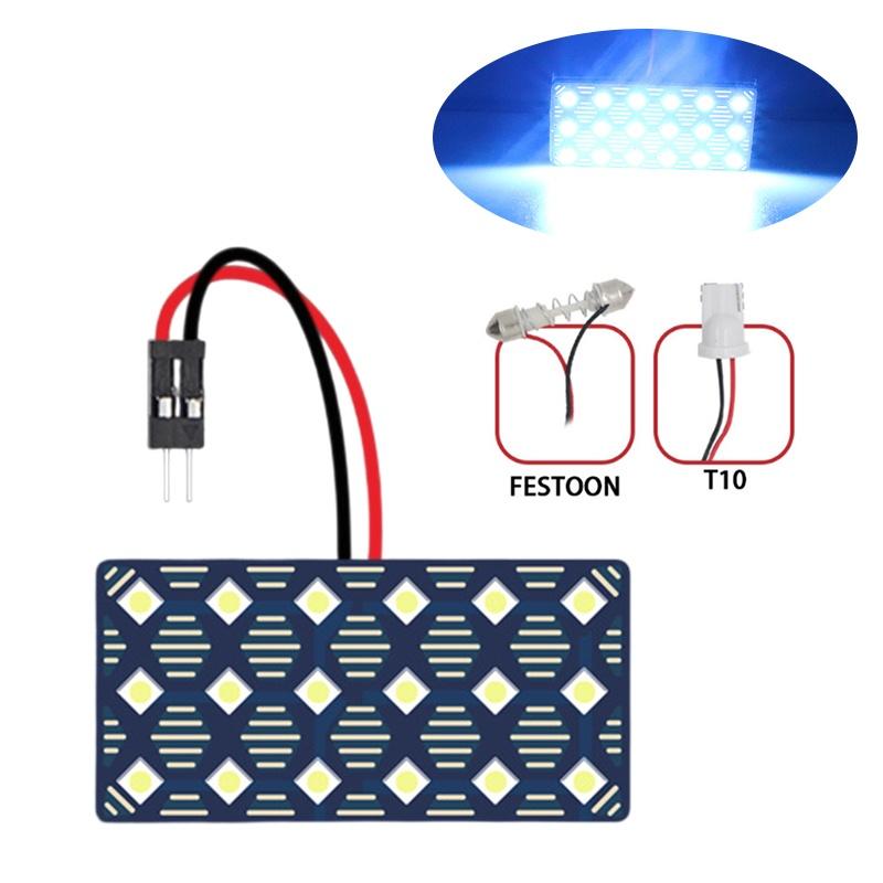 

[Q]18SMD Reading Lamp White/Warm White/Blue Led Car Parking Bulb Auto Interior Panel Light Festoon License Plate Light