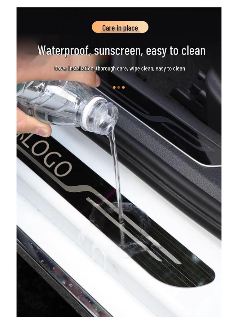 Ganzjahres-Willkommenspedal aus Edelstahl für 24/25 Volkswagen & Zhong 06