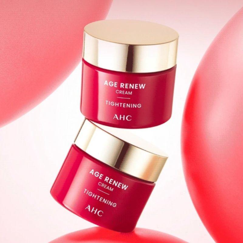AHC Age Renewal Straffungscreme 50ml – Straffende Anti-Aging Gesichtscreme für elastische & glatte Haut