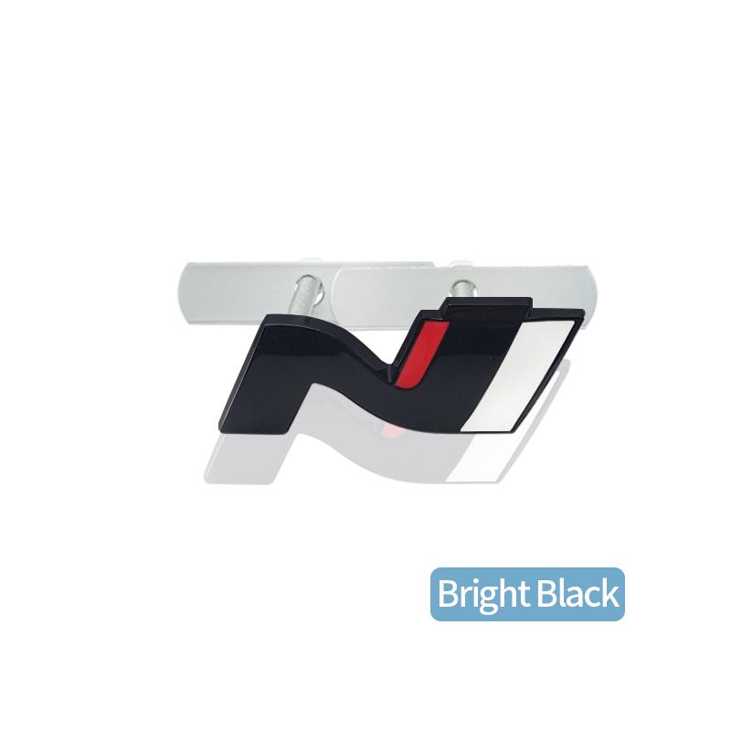 CMQW3 N N LINE Emblem METALL Heckklappe Auto Kühlergrill Abzeichen Aufkleber Für Hyundai I10 I20 I30 I40 IX20 IX35 Tucson Solaris Azera Zubehör