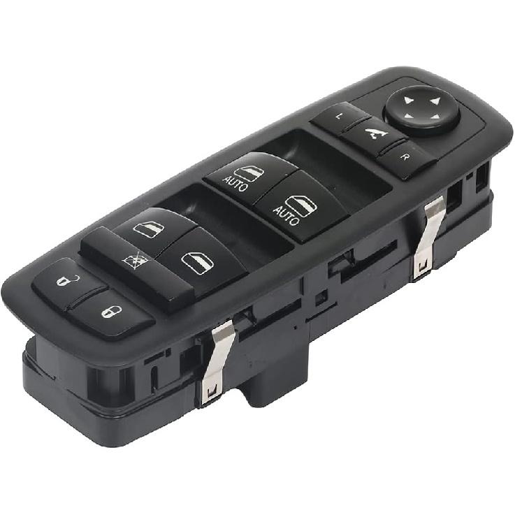 Power Window Master Control Switch Front Left Compatible 2012-2018 For Dodge GRAND CARAVAN 2012-2016 For Chrysler TOWNCOUNTRY, Power Window Switch