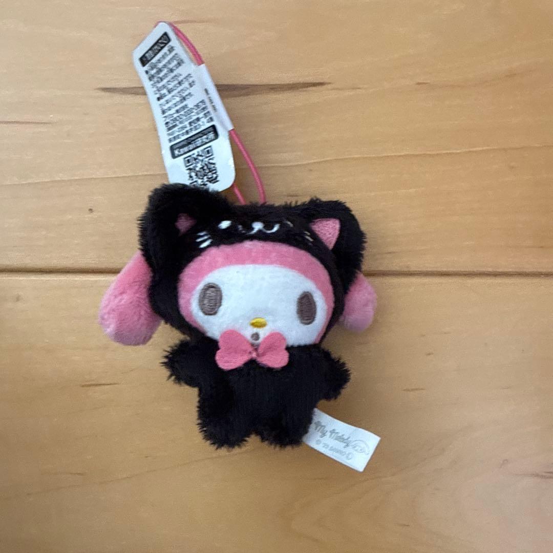 My Melody Plush Toy Black/Pink