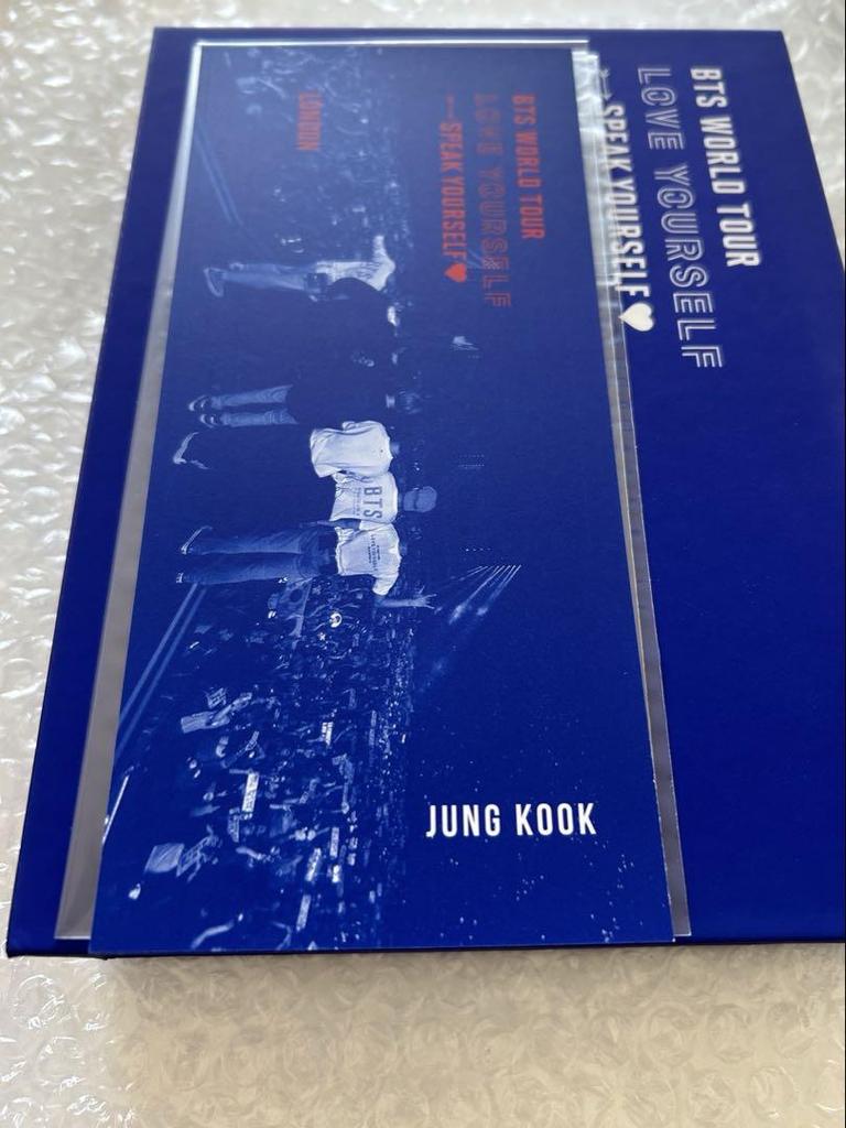 [USED] BTS Jungkook love yourself SPEAK London Bookmark