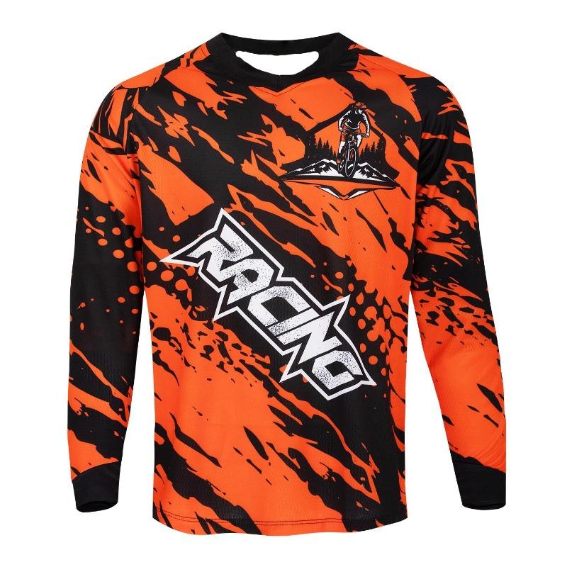 Men's Long Sleeved T-shirt, Motorcycle Sportswear, Bicycle, Endurance Motorcycle, 3D Printing, Quick Drying Sport