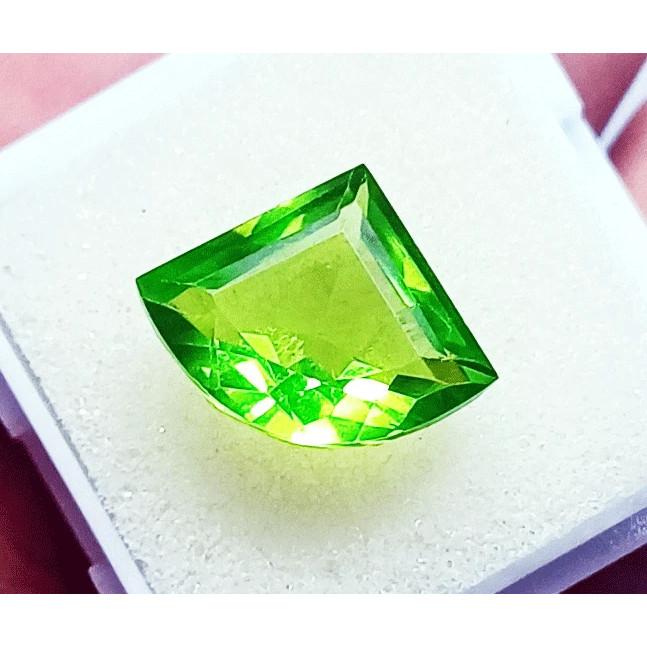 Natural Green Peridot Fancy 10-12 Ct Certified Rare Loose Gemstone