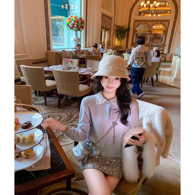 Women s Elegant Knit Cardigan M