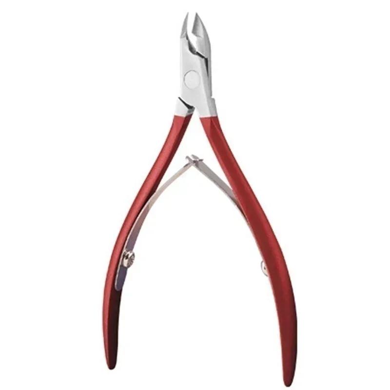 Stainless Steel Thickened Nail Clippers for Removing Dead Skin Ultra-fine Nails Art Repair Tool Keratin Eagle Nose Pliers 1pcs