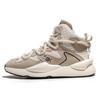 Brand Brown Leather Sneakers Men Autumn and Winter Men's High Top Sneakers Fur Warm Casual Sports Shoes Men Platform Footwear