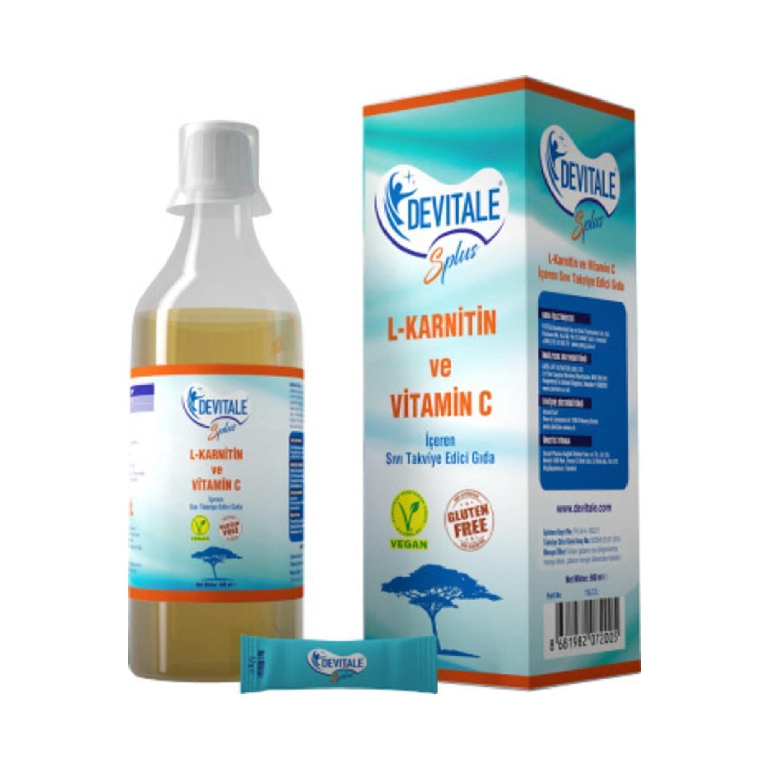 

Devitale Splus L-carnite And Vitamin C Introducting Liquid Reinforcing Food