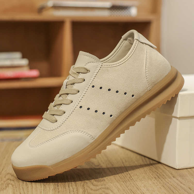 Round Nose Chunky Breathable Shoes For Men Men's Dress Wedding Shoes Low Heel Sneakers Sports Comfortable Overseas