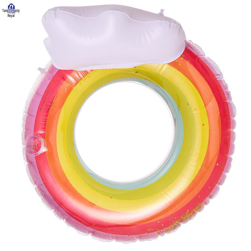 Deluxe Large Thickened Sequin Inflatable Pool Floats