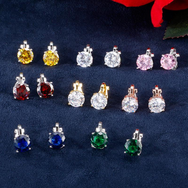 Korean Earless Zircon Earrings: Luxury, Painless, Fashionable Clips