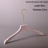 White Plastic Women's Clothing Hanger with Pant Clips for Live Streaming and Household Use