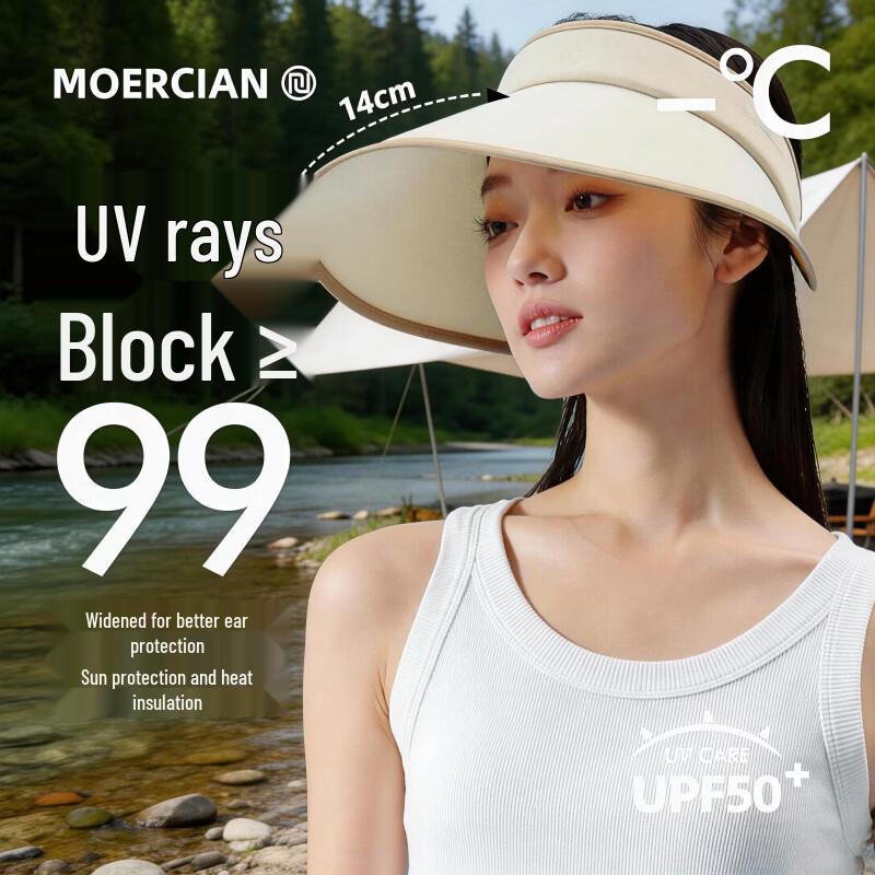 Muerxi Women s Foldable UV Protection Visor Hat
