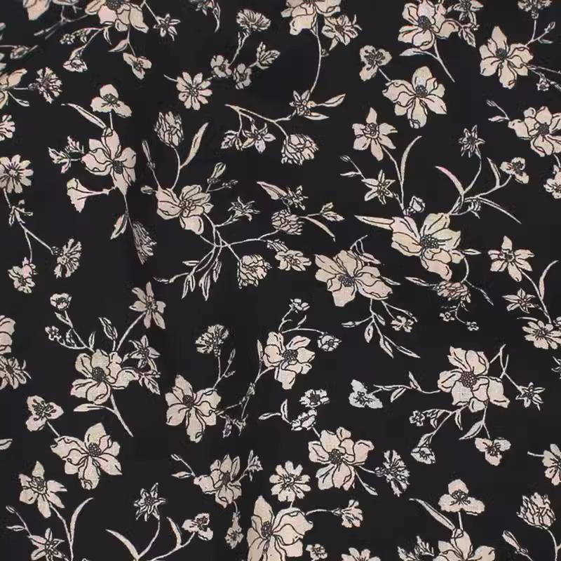 145cm X 50cm New Floral Cute Twill Cotton Fabric Children's Clothing Apparel Fabric Handmade Diy Cloth Tela Algodon Por Metro
