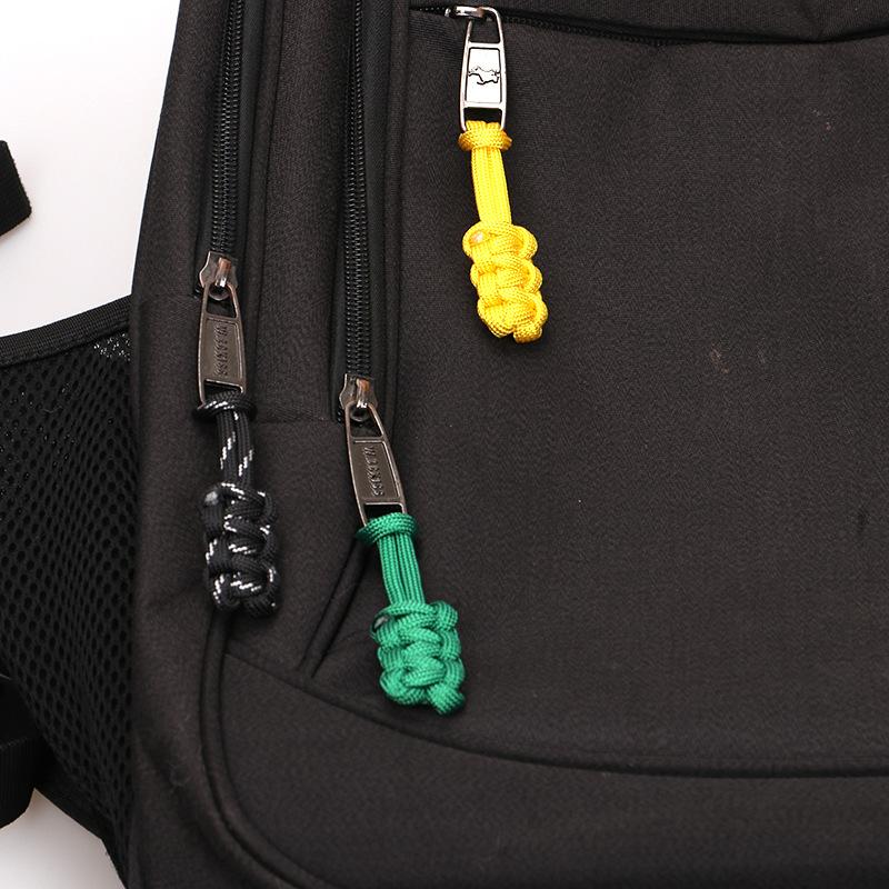 5 ks Taháčky na zip Odolné Silné Nylonové Lano Pletené Přívěsky Oblečení Batoh Taháčky na zip