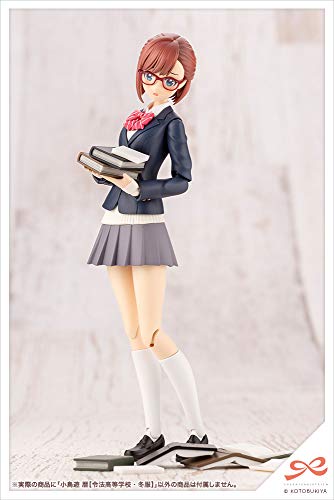 Kotobukiya Sousai Shojo Teien Takanashi Reiwa [Reiho High School, Winter Uniform] 1/10 Scale Plastic Model JK002, Approximately 153mm Tall