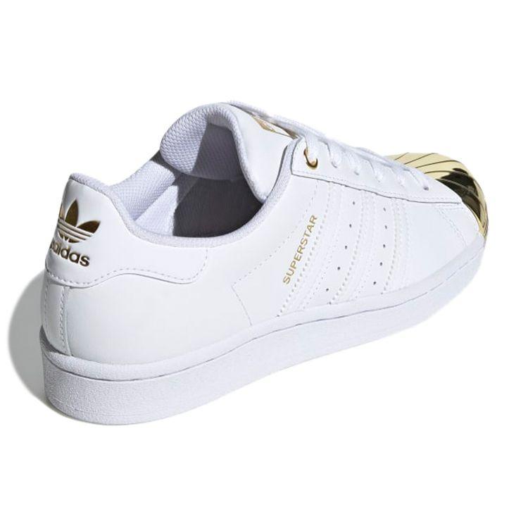 Adidas Originals Superstar Metal Toe Low-Top Sneakers Women Sneakers White Platinum FV3311