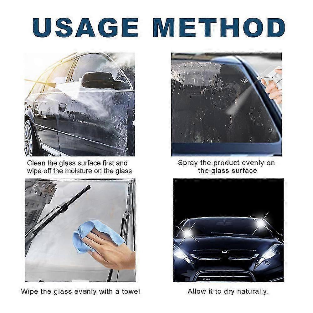 Anti-rain Anti-fog Coating Agent for Car Glass Windshield Rain Repellent Spray