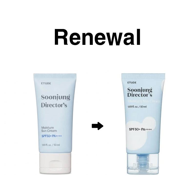 [ETUDE] SoonJung Director's Moisture Sun Cream Dvojité balení SPF 50+ PA++++ 50 ml + 50 ml