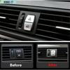 For BMW 5 series F10 F07 Car Warning Lamp Button Cover Trim Chrome Decals New