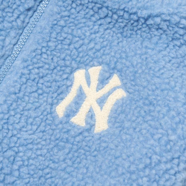 New MLB Velvet Feel Coat Blue Kids' 7AJPF0216-50BLL