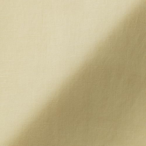MUJI Women's Hemp Cotton Easy Long Skirt, BE1VBA5S, Yellow, Size M