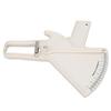 Body Fat Caliper Professional Double Spring Body Measurement Tape for Measurement White ZFC05