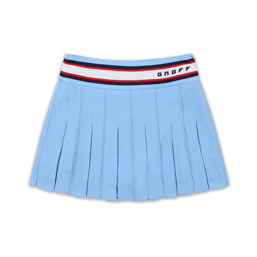 Onoff Women S Chiffon Culotte Knit Lettering Of4002la SKY BLUE/38(28~29)