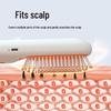 HEZHENG Electric Scalp Massager & Essential Oil Diffuser Comb CN plug (adapter included)