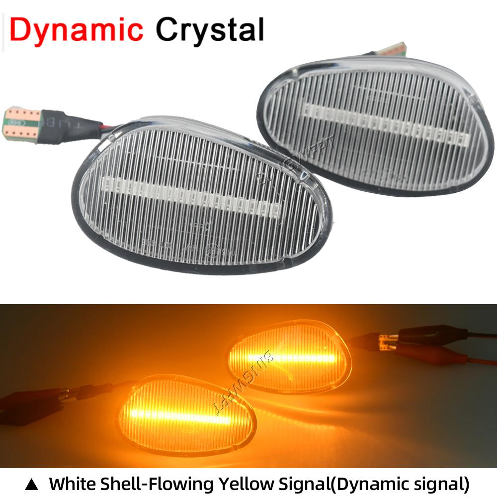 LED Sequential Lamp Dynamic Blinker Indicator Side Marker Turn Signal Light For ALFA ROMEO 145 146 Type 930 1994-2000