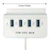OTG Hub 4 In 1 Dock Holder Hub USB2.0 4 USB Docking Station Hub USB OTG HUB  for Mobile/PC