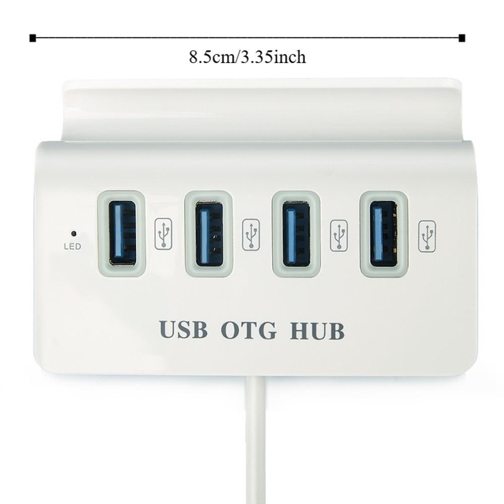 OTG Hub 4 In 1 Dock Holder Hub USB2.0 4 USB Docking Station Hub USB OTG HUB  for Mobile/PC