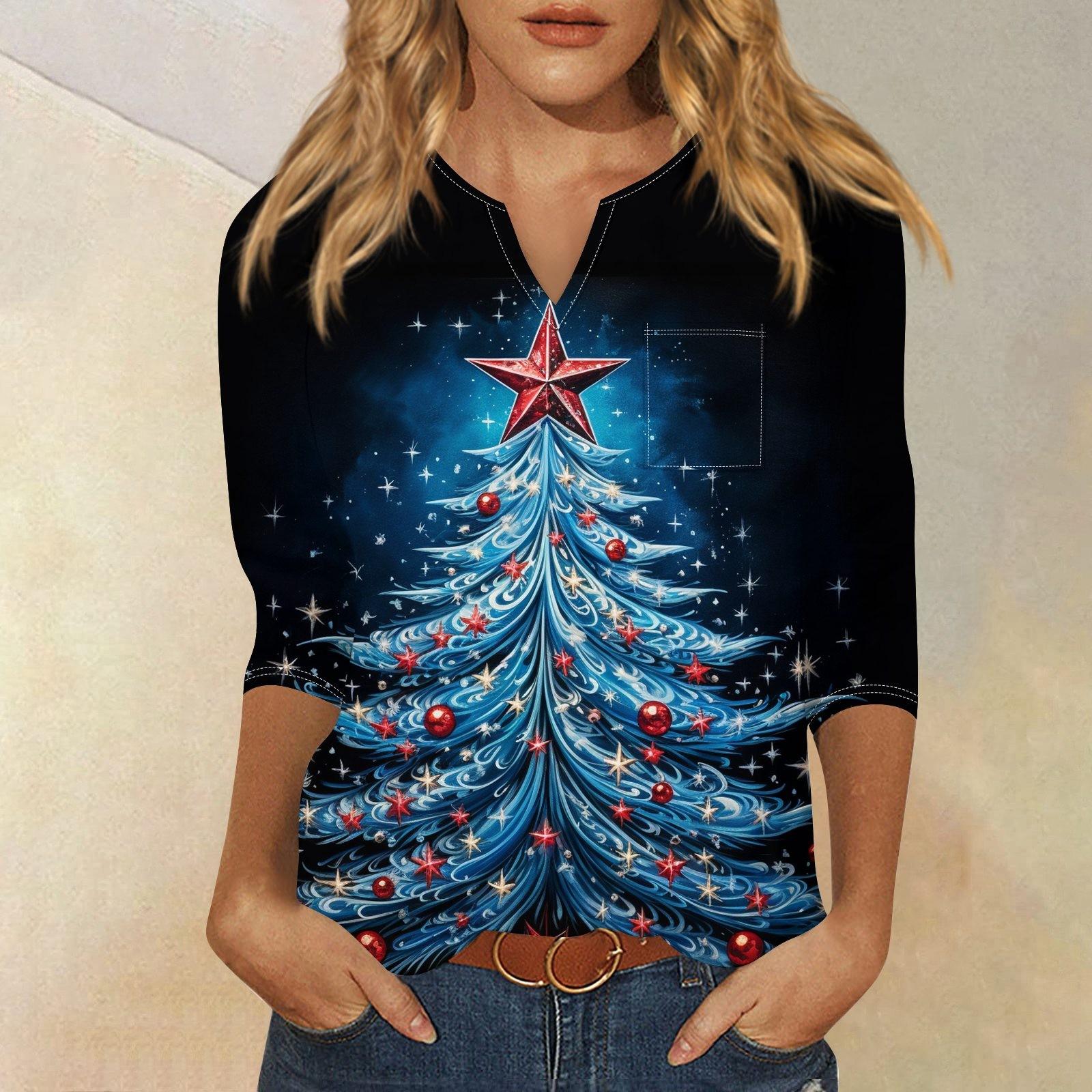 Женская рубашка с рукавом семь дюймов — фото 6