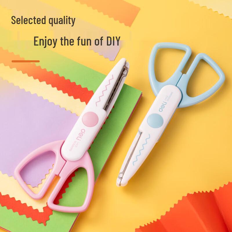 Deli 95373 Safety Scissors for Students