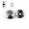 6 COLORS 60MM OZ Racing Car Wheel Center Hub Caps Car Emblem Badge Logo Wheel Center Cap Label Car Styling Accessories