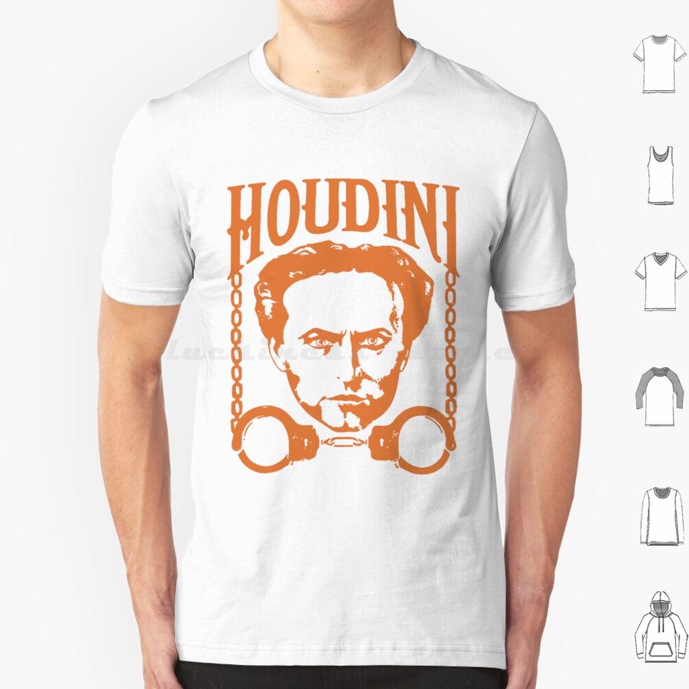 Harry Houdini Magician Harry Houdini Retro Vintage Las Vegas Circus Freak Magic Tricks T Shirt 6xl Cotton Cool Tee Houdini