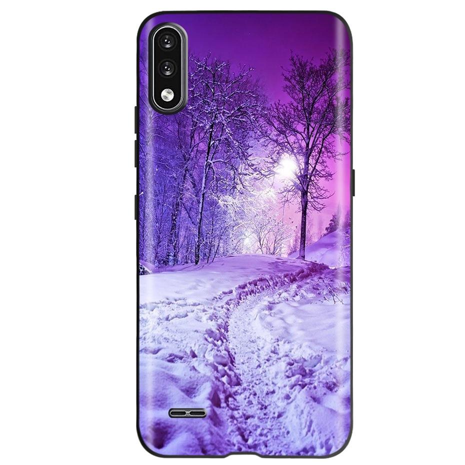 For LG K22 LM-K200 K200E K200B Fashion Pattern Phone Case Soft Silicone TPU Back Cover For LG K22 K 22 2020 Fundas
