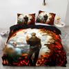 Anime Jujutsu Kaisen Satoru Gojo Bedding Set Double Twin King Duvet Cover Comforter Pillowcase Boys Girls Adults Bedroom