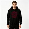 Men's Adult Hawkins Indiana 1983 Strange School Tiger Print Casual Warm Long Sleeve Pullover Hooded Sweatshirt For Autumn Winter Daily Streetwear
