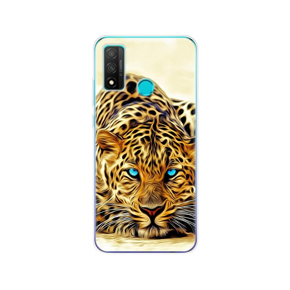 Für Huawei P smart 2020 Hülle Weiche Tpu Silikon Rückseite Handyhülle Auf PSmart 2020 POT-LX1A 6.21" Capa Bumper Schutz Coque Funda