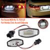 LED Kennzeichenleuchte Weiß Für Honda Civic 01-15 Accord 4D 03-17 Odyssey 00-04 Pilot 03-08 Acura MDX RL TSX RDX TL ILX