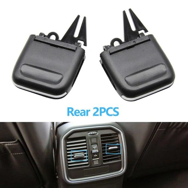 Bil Front Bak Air Conditioning AC Vent Grille Clip Slider Reparasjonssett For Porsche Macan 2014-2017