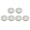Baosity 6 Pieces Guitar Tuning Peg Knobs with Tuning Key Buttons