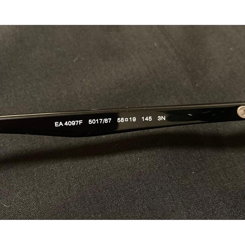 Used EMPORIO ARMANI sunglasses black
