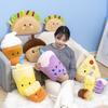Creative Cartoon Snack And Beverage Little Rabbit Plush Pillow Sofa Cushion Stuffed Toy For Girls
